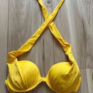 VENUS Bright Yellow Bikini Top